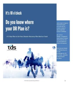 Download This 5-step Disaster Recovery Plan eBook
