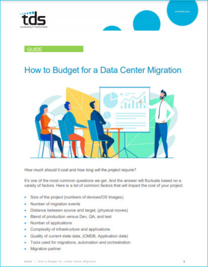 How to Budget for a Data Center Migration